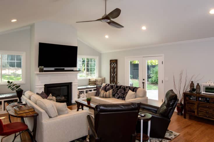 Custom Home Addition & Patio in Greenville, SC