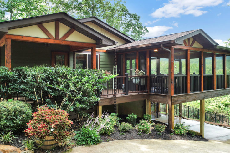 Custom Trex Screened Porch & Deck, Cleveland SC