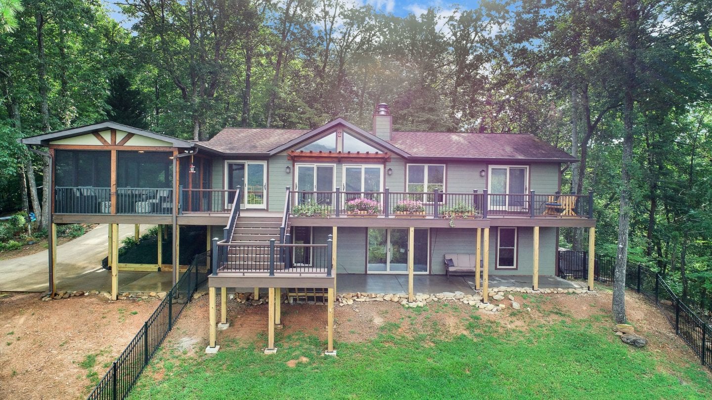 Beautiful Trex Deck and Screened in Porch, Cleveland SC 1