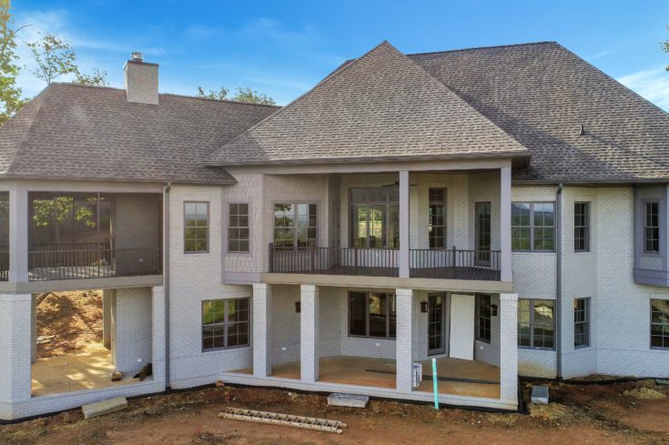Custom Trex Deck on a New Home, Greenville SC