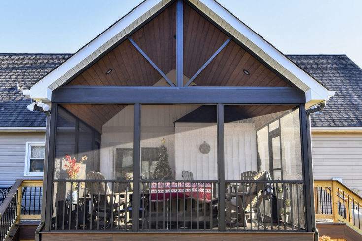 Custom Screen Porch Addition, Easley SC