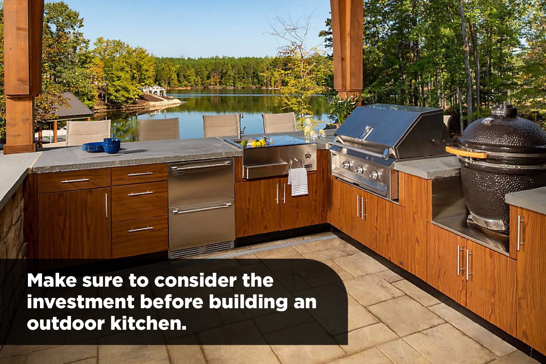 outdoor kitchen investment