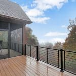 deck and screened porch