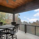 deck and screened porch
