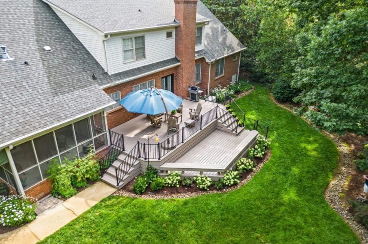 Built To Last, A Beautiful Trex Deck in Greer, SC