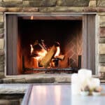 Screened Porch with Fireplace in Salem, South Carolina