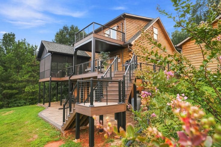 TimberTech Deck & Screened-In Porch in Anderson, SC